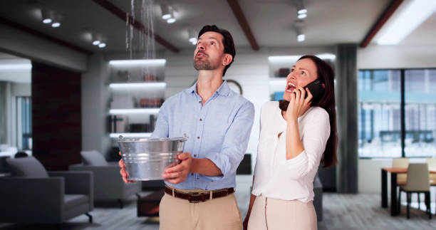 Water damage restoration process in SD